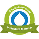 Drupal Association individual member logo